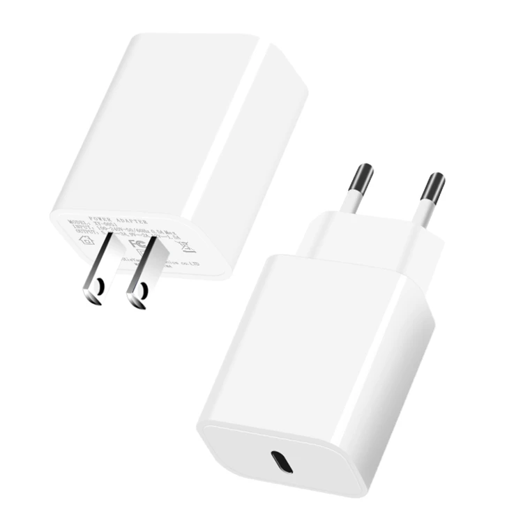 Manufacturer High Quality Eco-friendly New Mobile Chargers Cellphone Cable Chargers PD  Type C  1 Port