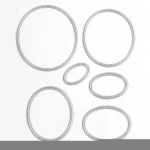 Manzawa Custom beautiful round metal die cutting dies scrapbooking