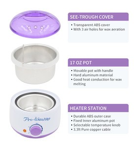marcopele cheap high quality beauty personal care hot wax machine hair removal wax heater waxing kit electric warmer with kit