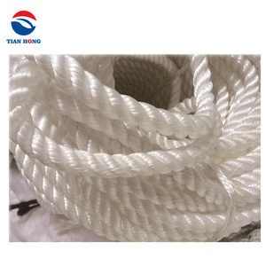 Marine rope 3 stand polypropylene rope