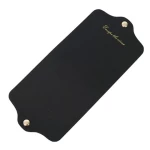 Mask storage holder Japanese double-sided leather mask storage holder can be folded small and fresh mask storage box