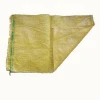 Mass bulk production plastic ventilated leno mesh bags with customized label