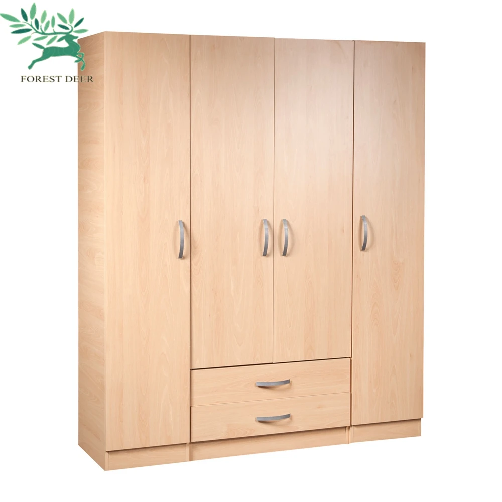 MDF godrej almirah designs with price wooden wardrobe closet bedroom cabine