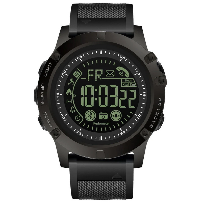 Men Sports Bluetooth Smart Watch Waterproof Fitness Tracker Incoming Call Message Notification Smartwatch Digital Wrist Watch