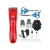 Import Men use professional red hair clipper trimmer with stainless steel blade from China
