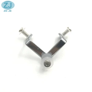 Metal furniture hardware accessories glass fixed  support cupboard  connector