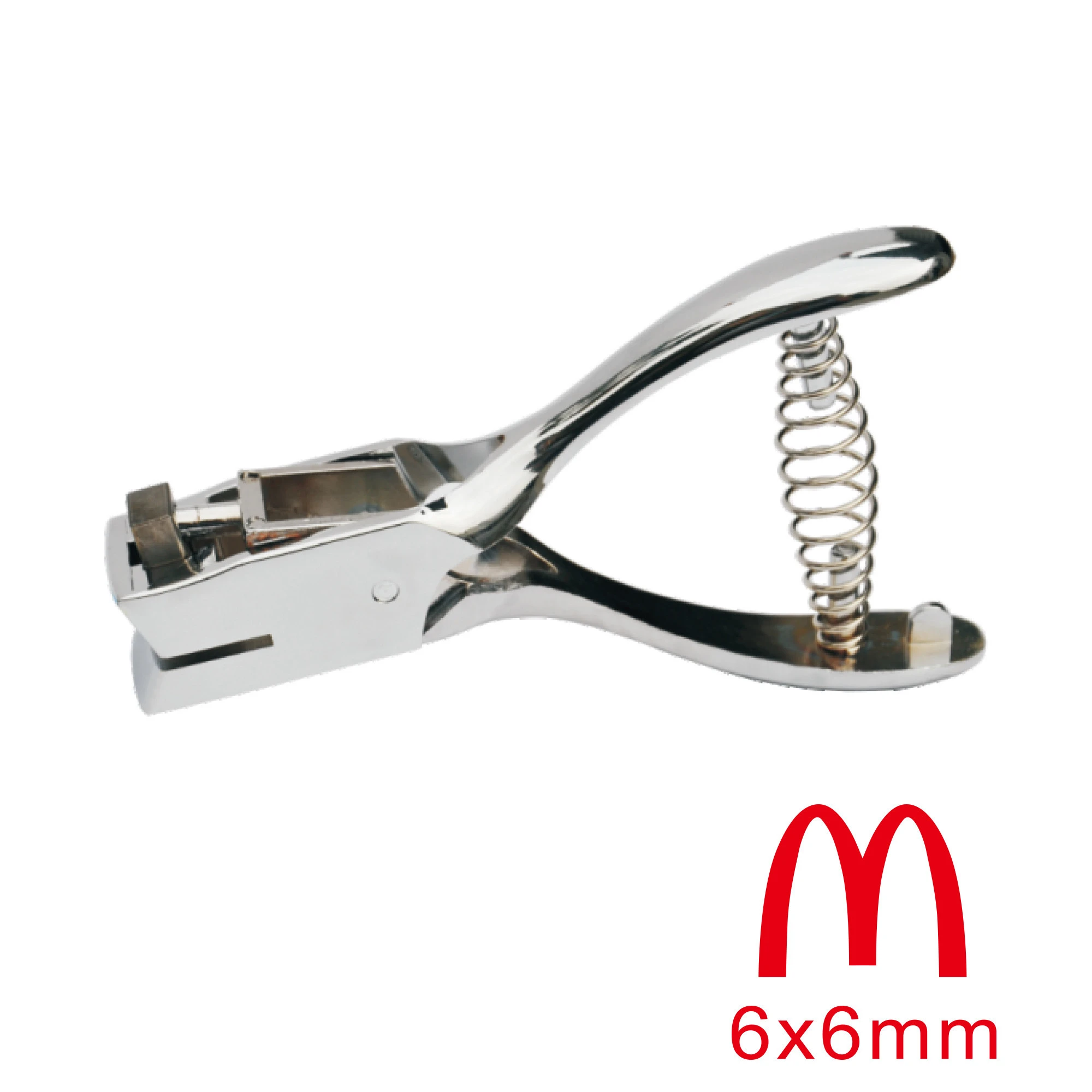 Metal Single Hole M Shape (punching Mcdonald&#x27;s logo) 8*7MM Size Custom Shaped Hole Paper Punches