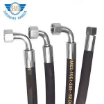 Metric/ BSP/ JIC/ NPT Thread High Pressure Hydraulic Hose Assembly, Hydraulic Hose Parts, Hydraulic Hose Crimping Fittings