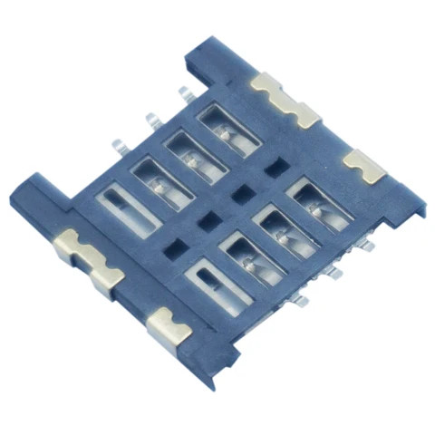 Buy Micro Sim Card Connector Push Pull Type 6pin from ShenZhen ...