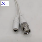 Mini Coax BNC Plus DC Power Connector Composite Audio Video Cable CCTV Camera Cable
