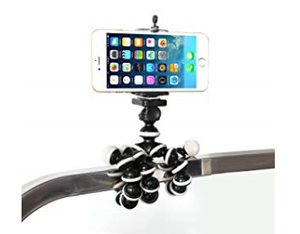 Mini Octopus Style Flexible Portable and Adjustable Tripod Stand Holder for Small Camera Smart iPhone Cellphone