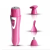 Mini  Portable 4 in 1 painless for USB rechargeable lady  shave hair remover Facial Epilator Electric Shaver
