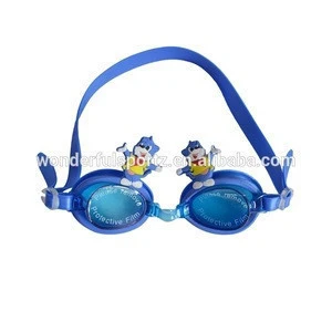 MINI QUTE Outdoor Fun &amp; Sports 4 color kids anti fog fashional Dive swimming goggle face plates mask NO. WMB07033