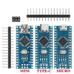 Mini / Type-C / Micro USB Nano 3.0 With the bootloader compatible Nano controller for  CH340 USB driver 16Mhz ATMEGA328P