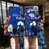 Mobile Cases For iPhone 11 Pro Max 12 Pro Xs X 7 8 Mickey Minnie Hello Kitty Doraemon 3D Doll Holder Strap Cute Soft Phone Case