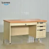 Modern 3 drawers metal home furniture computer metal tables storage steel office desk