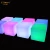 modern bar chairs LED cube chair with color changing