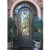 Import Modern decorative wrought iron front patio double entry doors from China