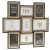 Import Modern Design Home Decor Collage Wooden Wall Hanging Picture Photo Frame Set from China
