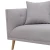 Import Modern grey convertible fabric home couch soft sofa for living room furniture from China