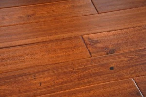 Modern Hardwood Floor Leaf Acacia  wood flooring solid 18mm  Indoor Usage