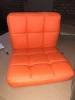 Modern leather height adjustable bar stool high chair