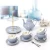 Import modern luxury coffee& tea set with glass teapot from China