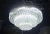 Import Modern luxury lustre crystal chandeliers light led ceiling lighting for hotel living room from China