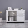 Modern Office equipments 3 drawer metal mobile pedestal filing cabinet
