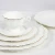 Import Modern Porcelain  Chrysanthemum Shape White Ceramic Tea Cup Set porcelain cup saucer from China