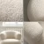 Import Modern Round White Faux Lamb Wool Single Sofa Chair Lounge Chair from China