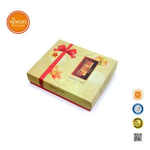 Modern Technology Mooncake Two Wheeled Custom Printed Packing Gift Boxes Food Packaging Paper Box