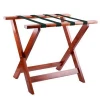 modern wooden luggage rack for hotels