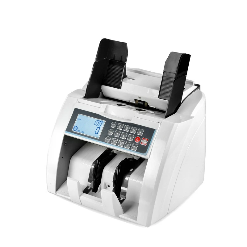 Money Counter UV/MG Double Note Detection Bill Cash Counting Machine Currency Banknote Counter