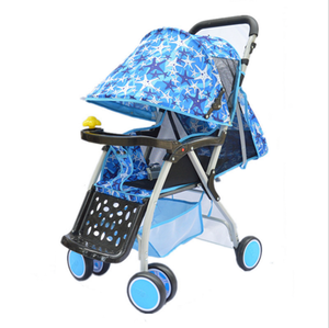 Mother baby stroller 3 in 1 inflaming retarding baby pram