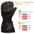 Import moto gloves goat-skin leather electric heating gloves knuckle protection other sport gloves from China