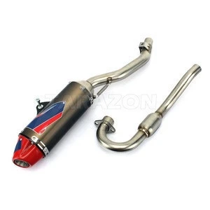 Motocross spare parts exhaust system pipe for Honda CRF 230 F