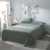 Import MUJI Green New Product Cotton Duvet Cover BedSheet Bedding Set from China