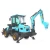 Import Multi-purpose 60-120HP China cheap prices new backhoe loader from China