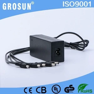 Multiple Output Laptop Power Supply 12V AC-DC Transformer 12V 5A Adapter With Multivoltage for Security Equipment