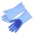 Multipurpose reusable household silicone dishwashing gloves with scrubber