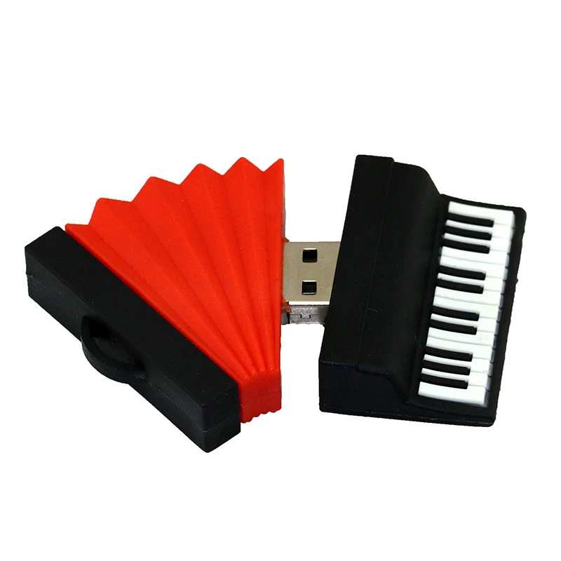 Musical Instrument Usb Flash Drive Personlized Logo Pvc Usb Flash Drive Custom Usb Drive For Kids School