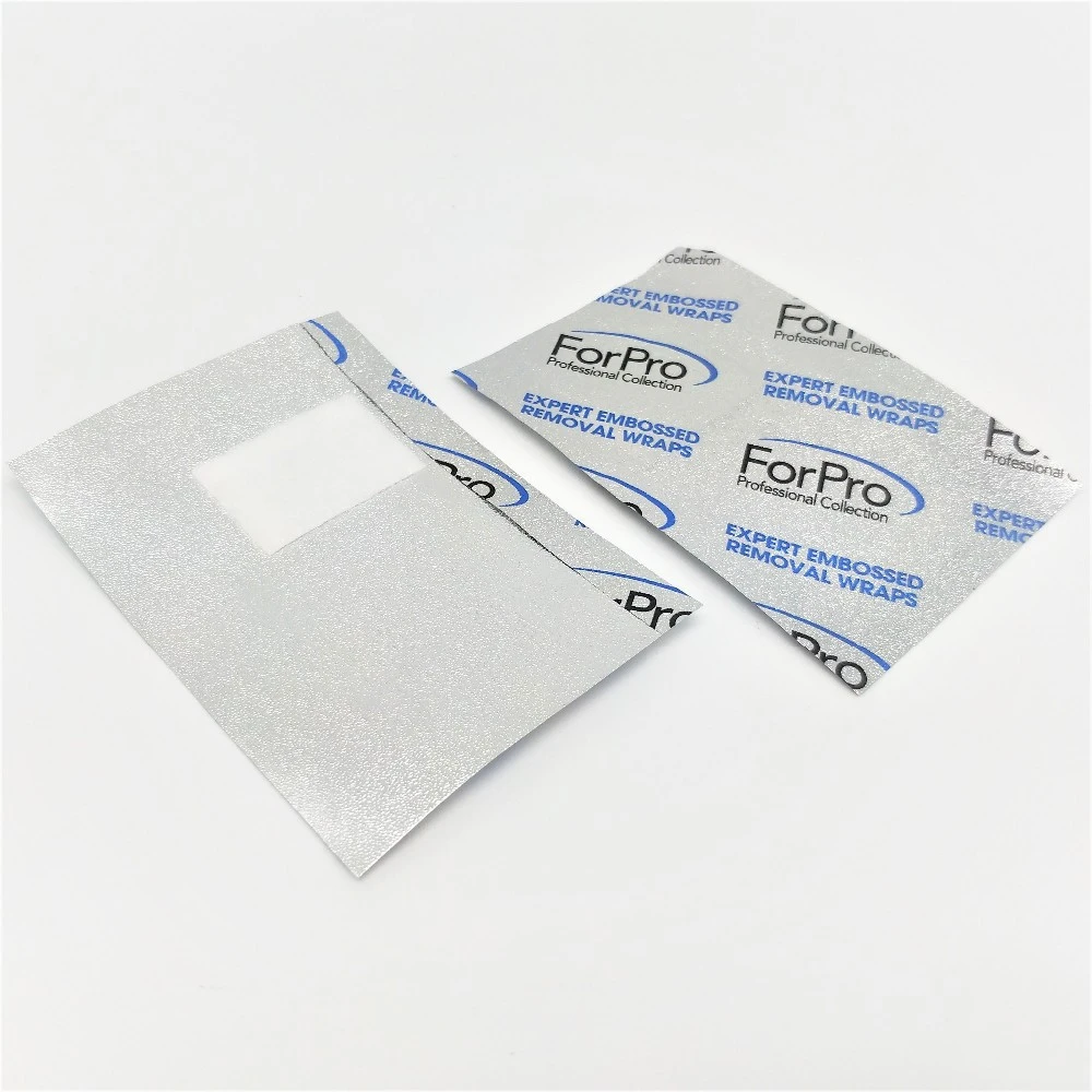 Nail Supplies Art Removal Foil Cotton Pad Wrap Embossed Polish Remover Nail Foil Wraps
