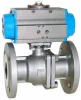 natural gas pneumatic actuator ball valve