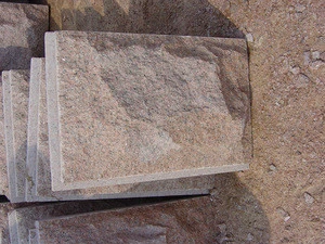 natural granite red stone cladding for sale