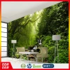 Natural Shimmer forest Scenery Style Beautiful tree Wall Mural for home decoration