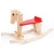 Import Nature Wooden Ride On Animal Swing Rocking Chair Horse Toy from China