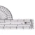 Import Nautical miles &amp; Statute Miles scale ruler with protractor lexan plastic navigation plotter for aviator students from China