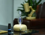 Nebulizer Diffuser Essential Oil Ultrasonic Aromatherapy Diffuser, Glass Waterless Nebulizing Diffuser