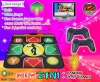 NEW 12 Bit 2-IN-1 Dancing + Game Single Dance Mat TV Game For Exercise Pad